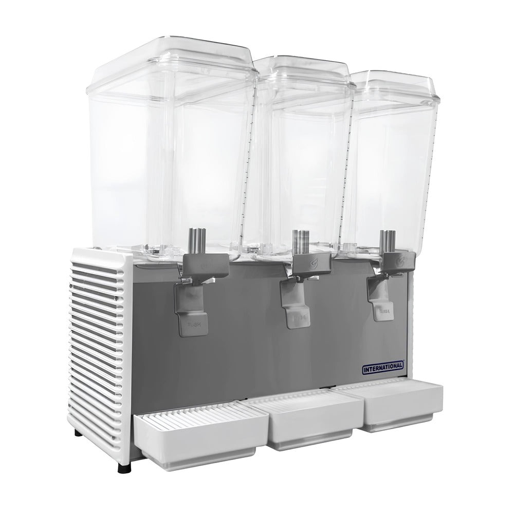 DISPENSADOR INTERNATIONAL D354VECA | Dispensador de Bebidas | Capacidad 18.9 LT (5 GAL) c/u | Desayunador Cafetería Restaurante Bistro Cocina Industrial Comedor Bar Cine
