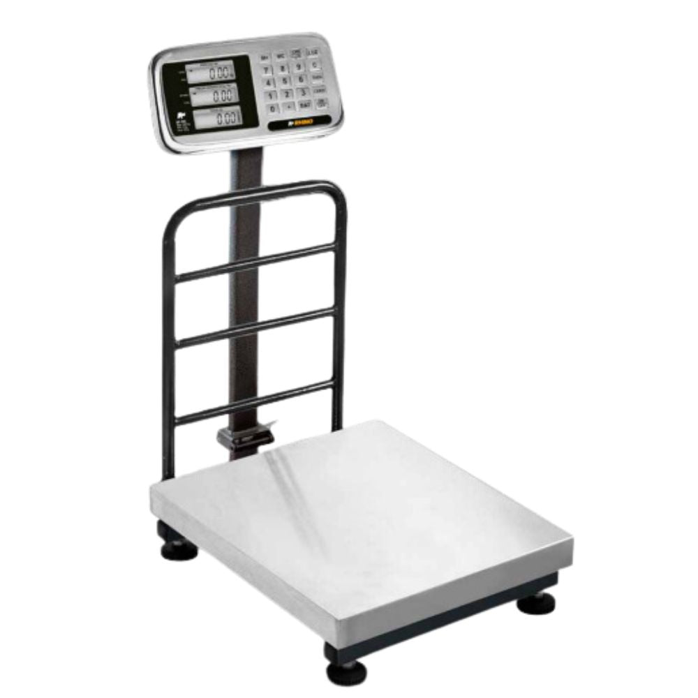 Báscula Electrónica Rhino BP-500, báscula electrónica de plataforma, en acero inoxidable.