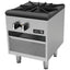 EESTUFON ASBER AESP-18-2 | Estufon de Una Sección | Gas | 2 Quemadores | Acero Inoxidable | Cocina Cafetería Restaurante Hoteles Buffet Banquetes Taquizas Fonda Bistró Cenaduría Taquería