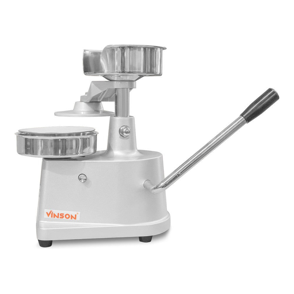 FORMADOR DE HAMBURGUESAS VINSON FHAM-13 | Formador Manual de Hamburguesas | Diámetro 130 mm | Acero Inoxidable | Restaurante Hamburguesería Carnicería