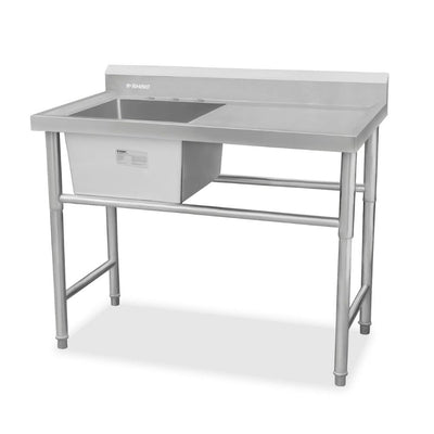 FREGADERO RHINO FREGA-1T | Fregadero | 1 Tarja | Frente 110 cm | Cocina Bar Restaurante