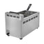 FREIDORA KINGSTAR FK1G | Freidora | Gas | 1 Canastilla | Restaurante Comida Rápida Restaurante Cocina Económica Freír Alimentos Freidoras Alitas Papas A la Francesa Salchipulpos Pollo Snacks