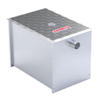 INTERCEPTOR DE GRASA Coriat IC-187 240510 | Interceptor Grasa | Capacidad Almacenaje 45 kg Grasa | Capacidad Flujo 132 lt por minuto | Acero Inoxidable