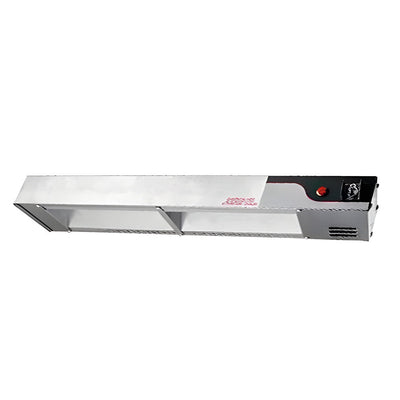 Lampara Migsa ISW-03-B, 122 x 15.5 x 6.5 cm, en acero inoxidable.