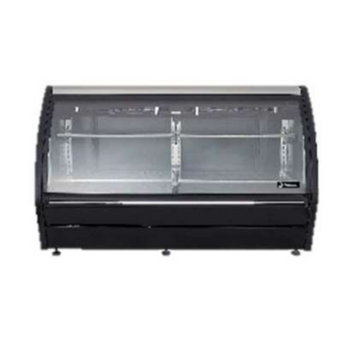 Imbera 1025033 Vitrina Cremera Negra Capacidad: 17.83 Pies Cubicos Kitchenmax.store