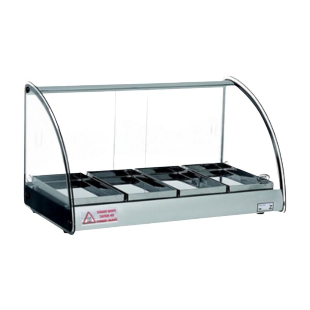 Keiter ACL-584 Vitrina Caliente Iluminada para Negocio Restaurante Buffete Negocio Cafeteria Panaderia Hotel Eventos Especiales Tiendas Comestibles Exhibicion.  KitchenMax.Store. Envíos seguros a todo México. Cotiza hoy mismo.