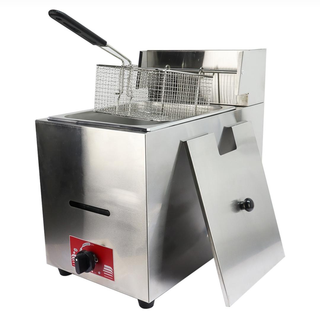 Keiter CHZ-7L Freidor Gas 7 Litros para Freir Alimentos para Negocio de Comida -  - Keiter - KitchenMax Store