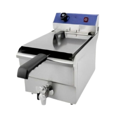 Keiter DZL-16L Freidor 16 Litros Restaurante Cocina Económica Freír Alimentos Freidores Alitas Papas A la Francesa Salchipulpos. Ideal para su uso en restaurantes, cocinas económicas, fondas, banquetes, cafeterías, para preparación de alimentos, comida, freir, cocinar, carnes, papas, salchichas, etc. KitchenMax.Store. Envíos seguros a todo México. Cotiza hoy mismo.