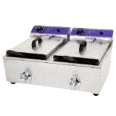 Keiter DZL-20L Freidor 20 Litros Restaurante Cocina Económica Freír Alimentos Freidores Alitas Papas A la Francesa Salchipulpos. Ideal para su uso en restaurantes, cocinas económicas, fondas, banquetes, cafeterías, para preparación de alimentos, comida, freir, cocinar, carnes, papas, salchichas, etc. KitchenMax.Store. Envíos seguros a todo México. Cotiza hoy mismo.