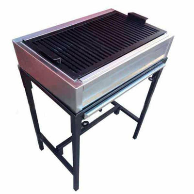 King Star AS001 Linea Economica Asador Carbon Frente 60 cm Acero Inoxidable -  - King Star - KitchenMax Store