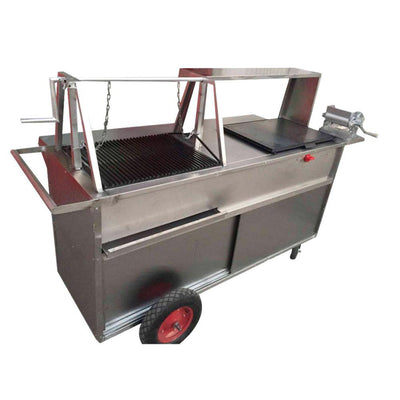 King Star CR001 Carrito Asada Puertas Corredizas 1 Llanta Loca -  - King Star - KitchenMax Store