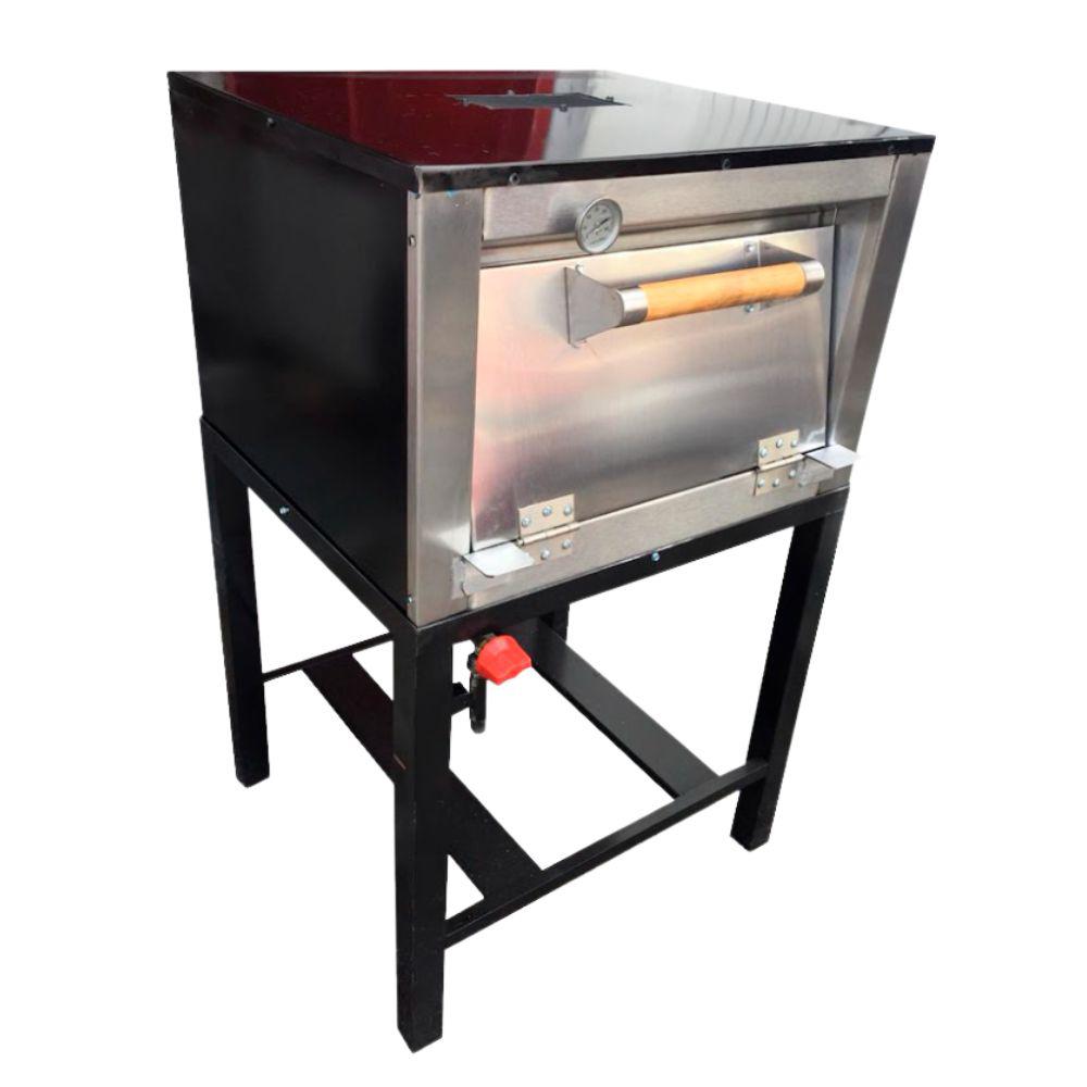 King Star HR001 Linea Economica Horno Pizza Chico Acero Inoxidable -  - King Star - KitchenMax Store