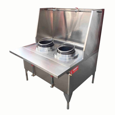 King Star EF026 Linea Economica Estufa Wok 2 Quemadores Gas. Ideal para su uso en restaurantes, cocina, fondas, cenadurias, comedores industriales, preparación de alimentos, cocción, etc. Envíos seguros a todo México. Cotiza hoy mismo. 