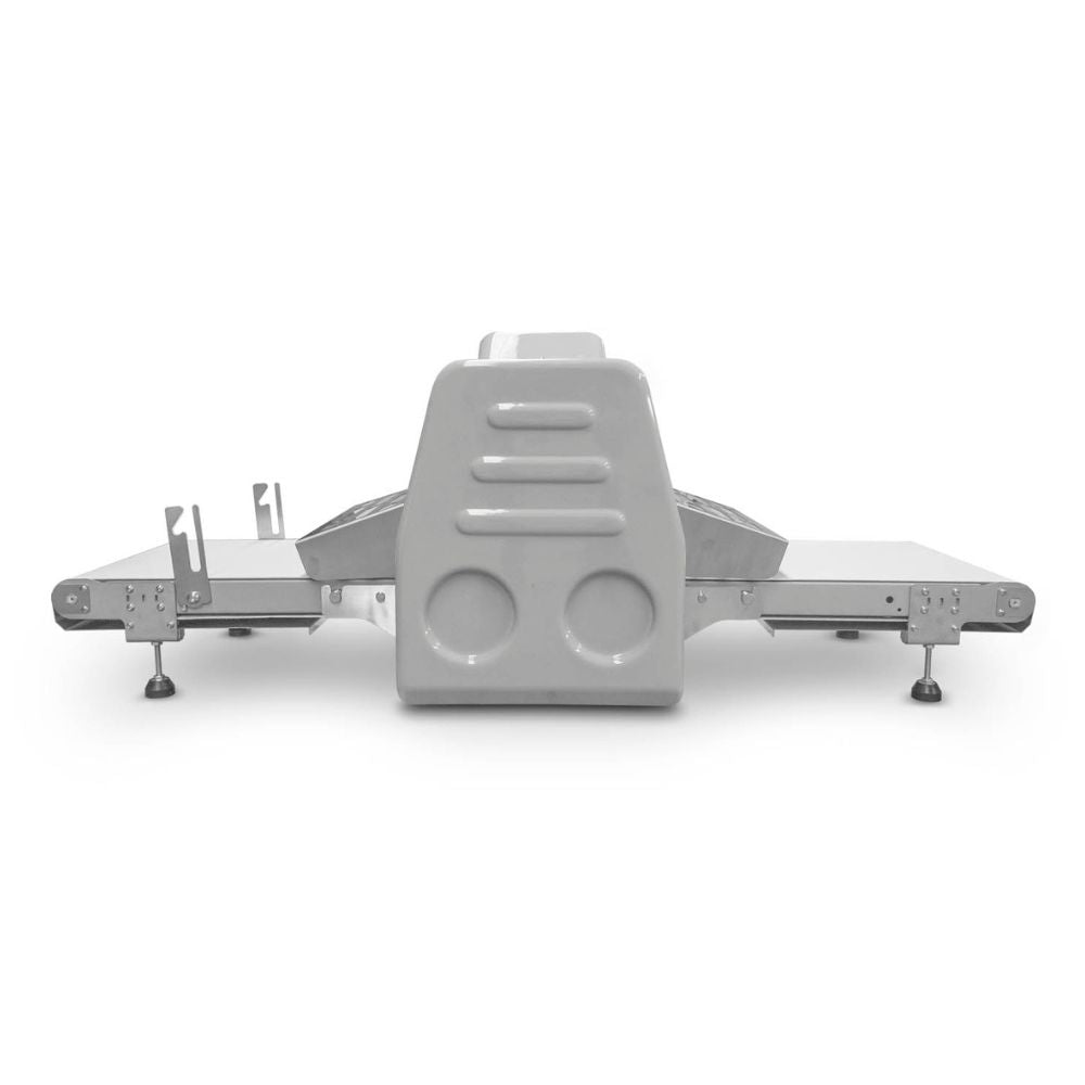 Laminadora Rhino LAMBA-169M, ancho de banda: 37 cm, en acero inoxidable.