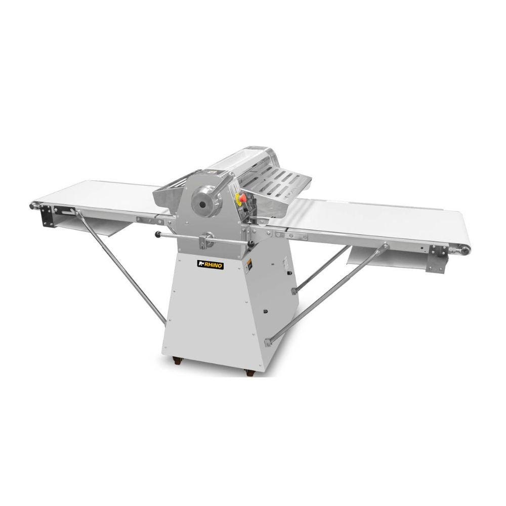 Laminadora Rhino LAMBA-274P, ancho de banda: 50 cm, en acero inoxidable.