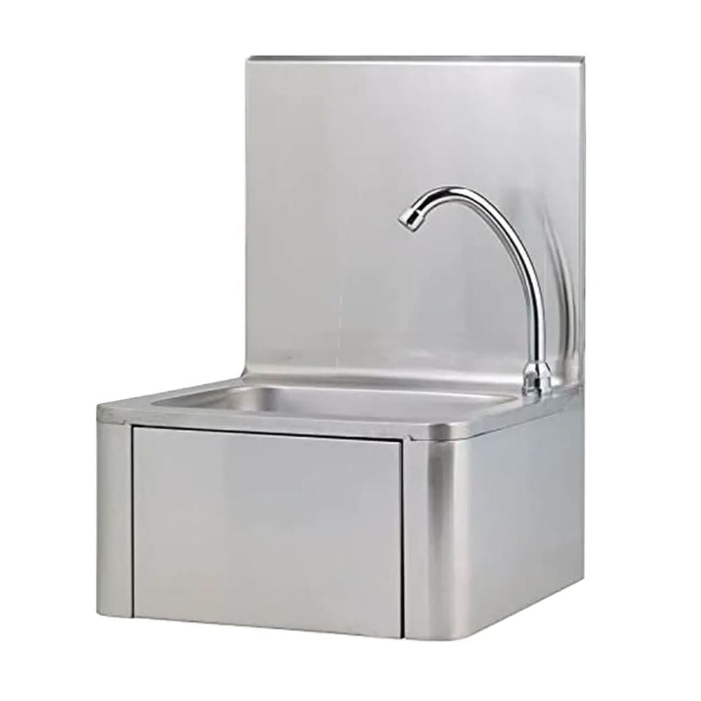 Lavamanos Tkn Teknikitchen Stay Safe Spkhw-lp, lavamanos a pared acero inoxidable.
