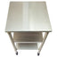 MESA MINDEJAL MLM2711677122 | Mesa Isla | Frente 50 cm | Doble Entrepaño | Acero Inoxidable | Cocina Industrial Restaurante Hotel Superficie Amplia Ergonómica Resistente Multifuncional Ajustable Duradera Espacio de Almacenamiento Modular Compacta Estable Fácil de Limpiar Diseño Industrial Personalizable Versátil Antideslizante