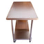 MESA MINDEJAL MLM2960001178 | Mesa en Isla con Ruedas | Frente 91 cm | Acero Inoxidable | Cocina Industrial Restaurante Bar Superficie Amplia Ergonómica Resistente Multifuncional Ajustable Duradera Espacio de Almacenamiento Modular Compacta Estable Fácil de Limpiar Diseño Industrial Personalizable Versátil Antideslizante