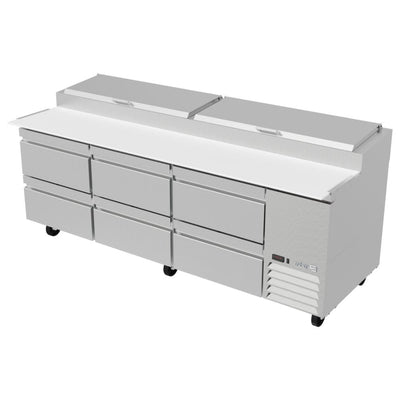 MESA REFRIGERADA ASBER APTP-93-D6 P HC 19111172 | Mesa De Preparación Con Refrigerante | Acero Inoxidable | 6 Cajones | Supermercados Pizzerías Restaurantes Cocinas Industriales Cafeterías Supermercado Guarniciones Comedores Industriales Cocinas Industriales Panadería Carnicería Preparación Sushi Postres Ensaladas Baguettes mesa de preparación refrigerada cocina industrial mobiliario para restaurantes mesa de preparación con insertos gastronorm acero inoxidable Cafetería.