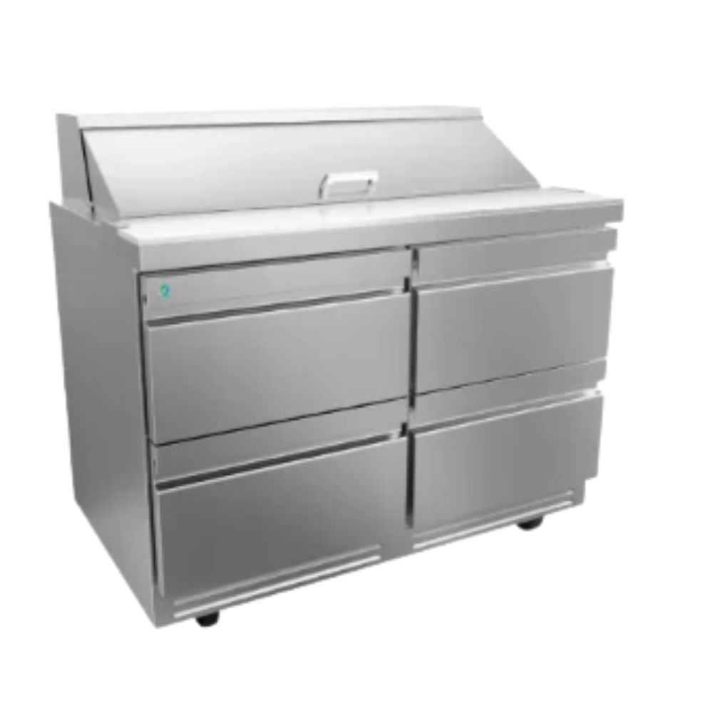 MESA REFRIGERADA ASBER APTS-60-16-D2 P HC 19111130 | Mesa De Preparación Con Refrigerante | Acero Inoxidable | 1  Puerta | 2 Cajones | Restaurante Cocinas Industriales Cafeterías Restaurante Supermercado Guarniciones Comedores Industriales Cocinas Industriales Panadería Carnicería Preparación Sushi Postres Ensaladas Baguettes mesa de preparación refrigerada cocina industrial mobiliario para restaurantes mesa de preparación con insertos gastronorm acero inoxidable Cafetería.