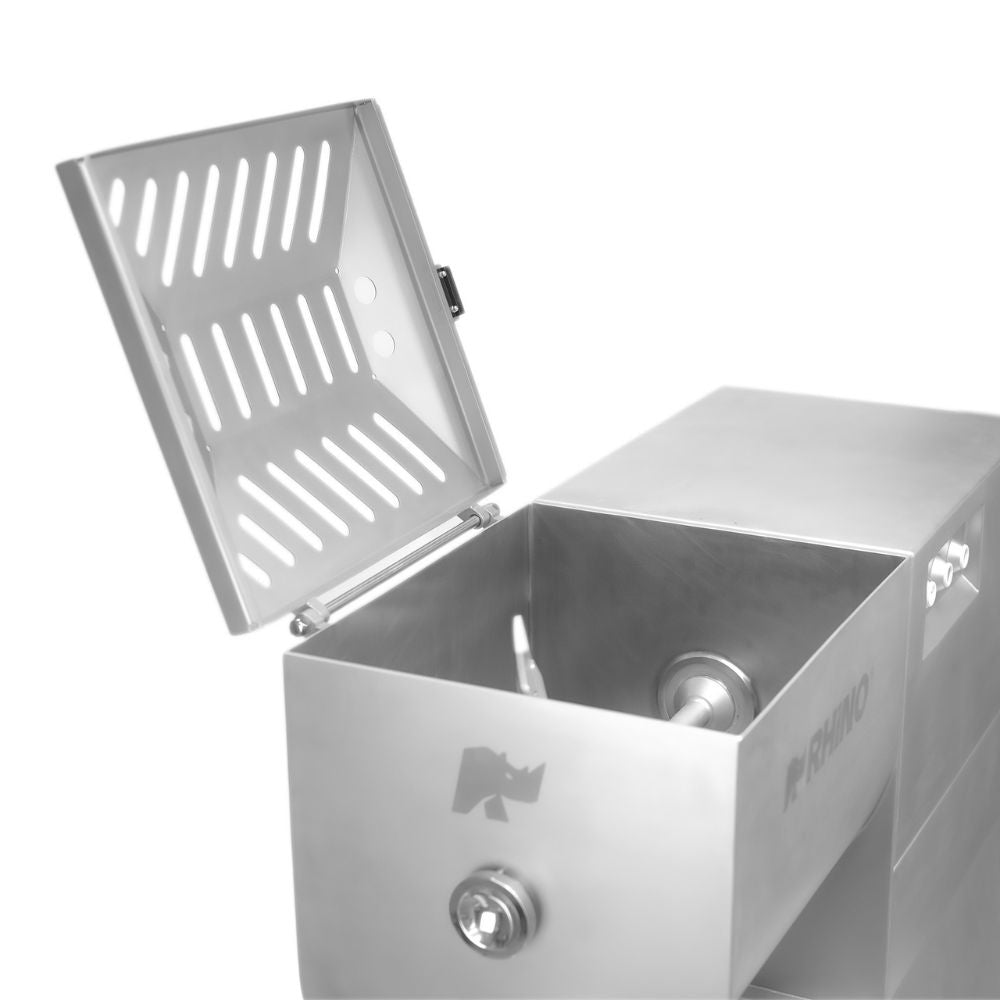 Molino Rhino MOLME-1300, molino mezclador, en acero inoxidable.