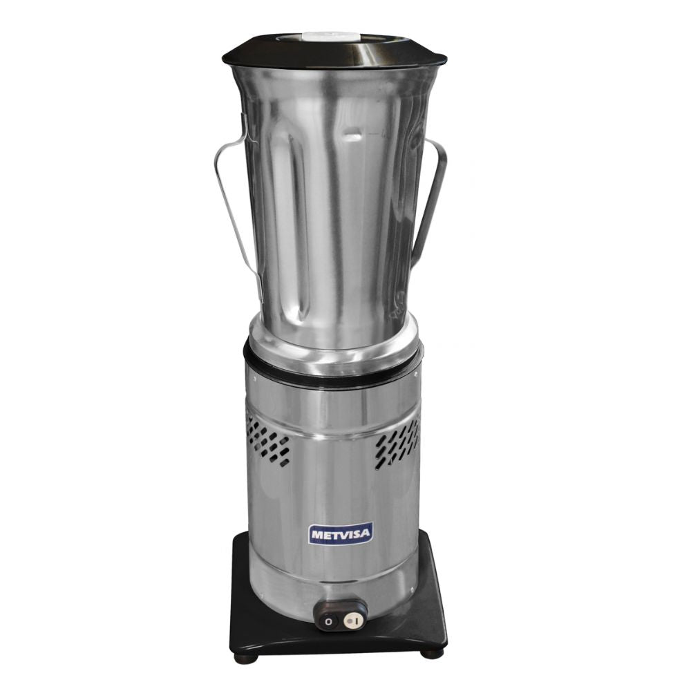 LICUADORA METVISA Linea Economica MTA-LQL-4 | Licuadora | 3.5 Litros | Moler Triturar Licuar Puré | Licuadora Comercial de Vaso Profesional Triturar Moler Smoothies Batidos Salsas Acero Inoxidable Restaurante Bar Cafetería Cocina Comercial Negocio