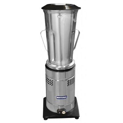 LICUADORA METVISA Linea Economica MTA-LQL-6 | Licuadora | 6 Litros | Bebidas Heladas Cocteles Refrescantes | Licuadora Comercial de Vaso Profesional Triturar Moler Smoothies Batidos Salsas Acero Inoxidable Restaurante Bar Cafetería Cocina Comercial Negocio