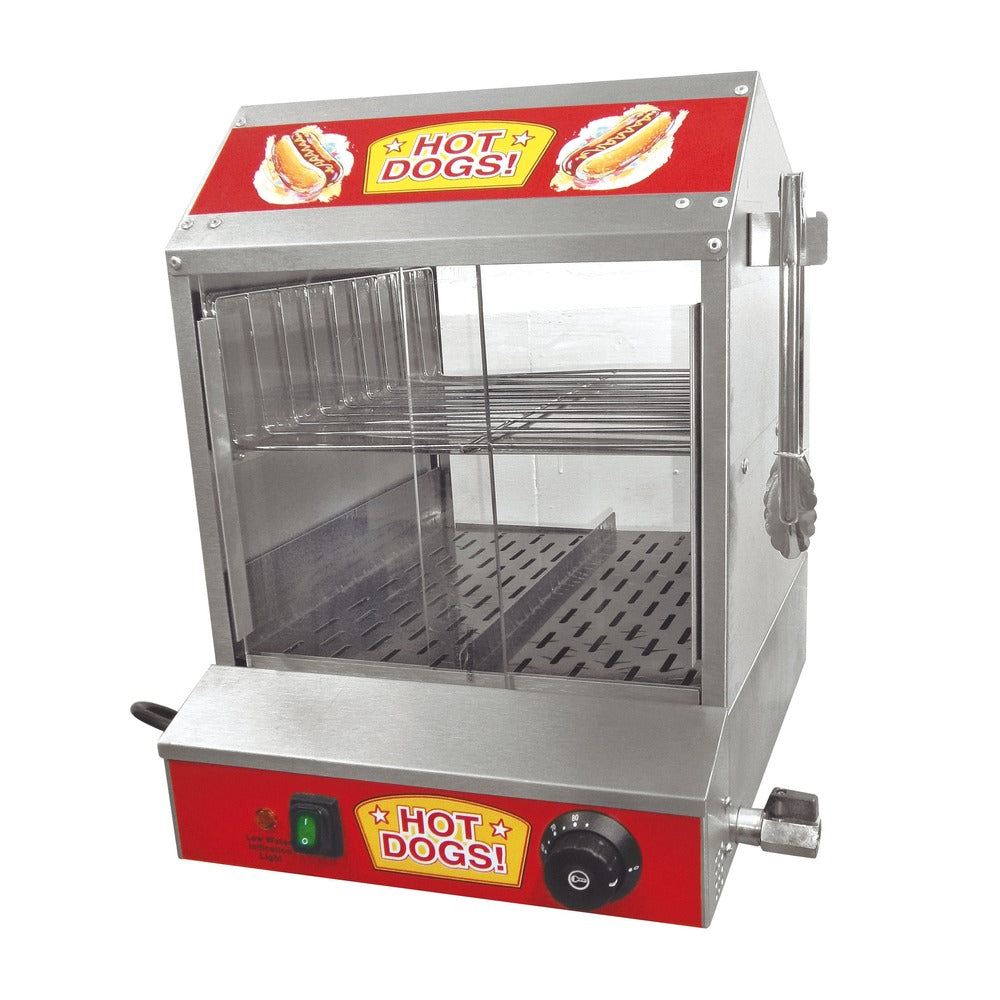Migsa Hd-1200 Asador Salchichas Frente 40 cm Electrico 1 Control Acero Inoxidable Gris - Cocedores - Migsa - KitchenMax Store