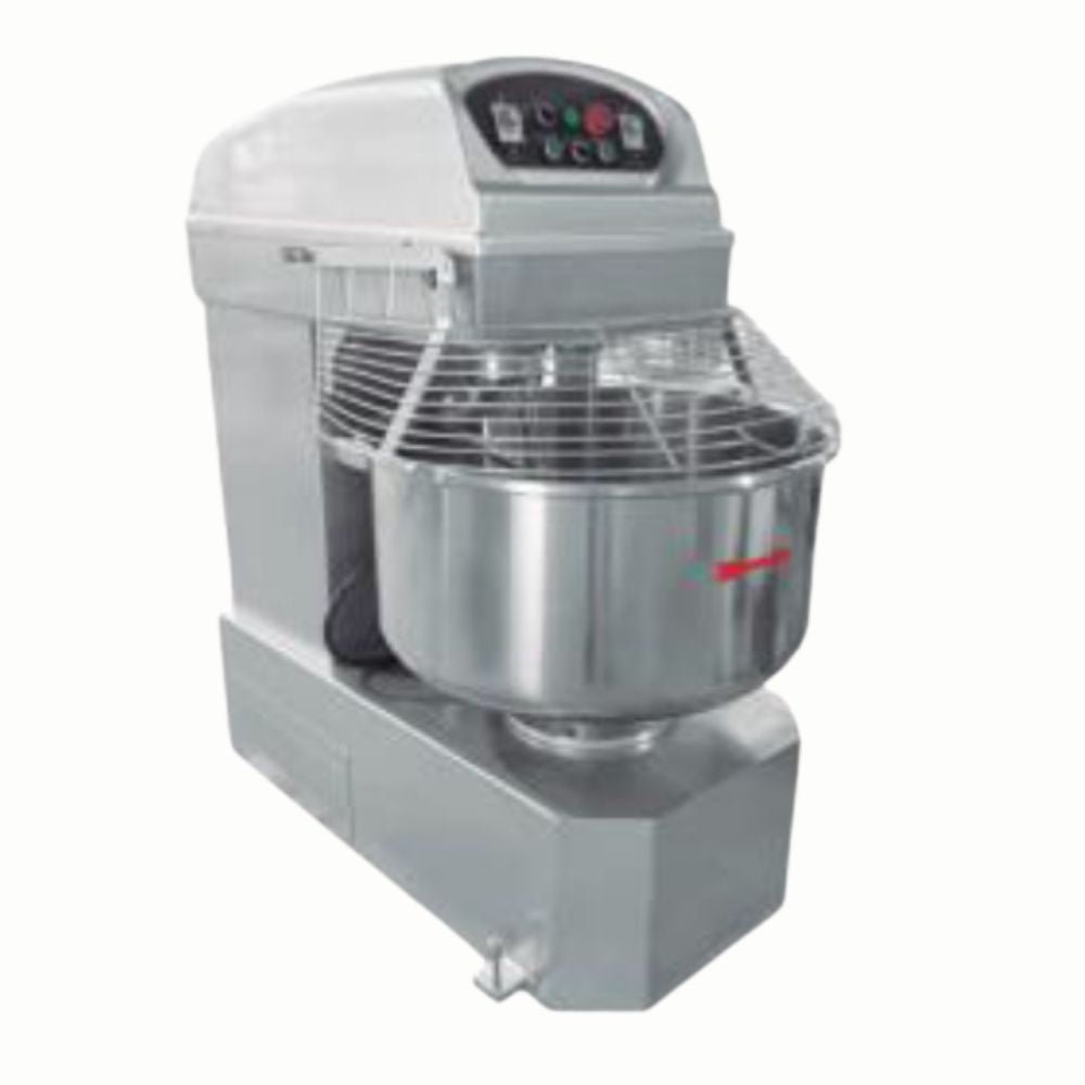 Amasadora Migsa Hbs 130, amasadora comercial 130 litros, en acero inoxidable.