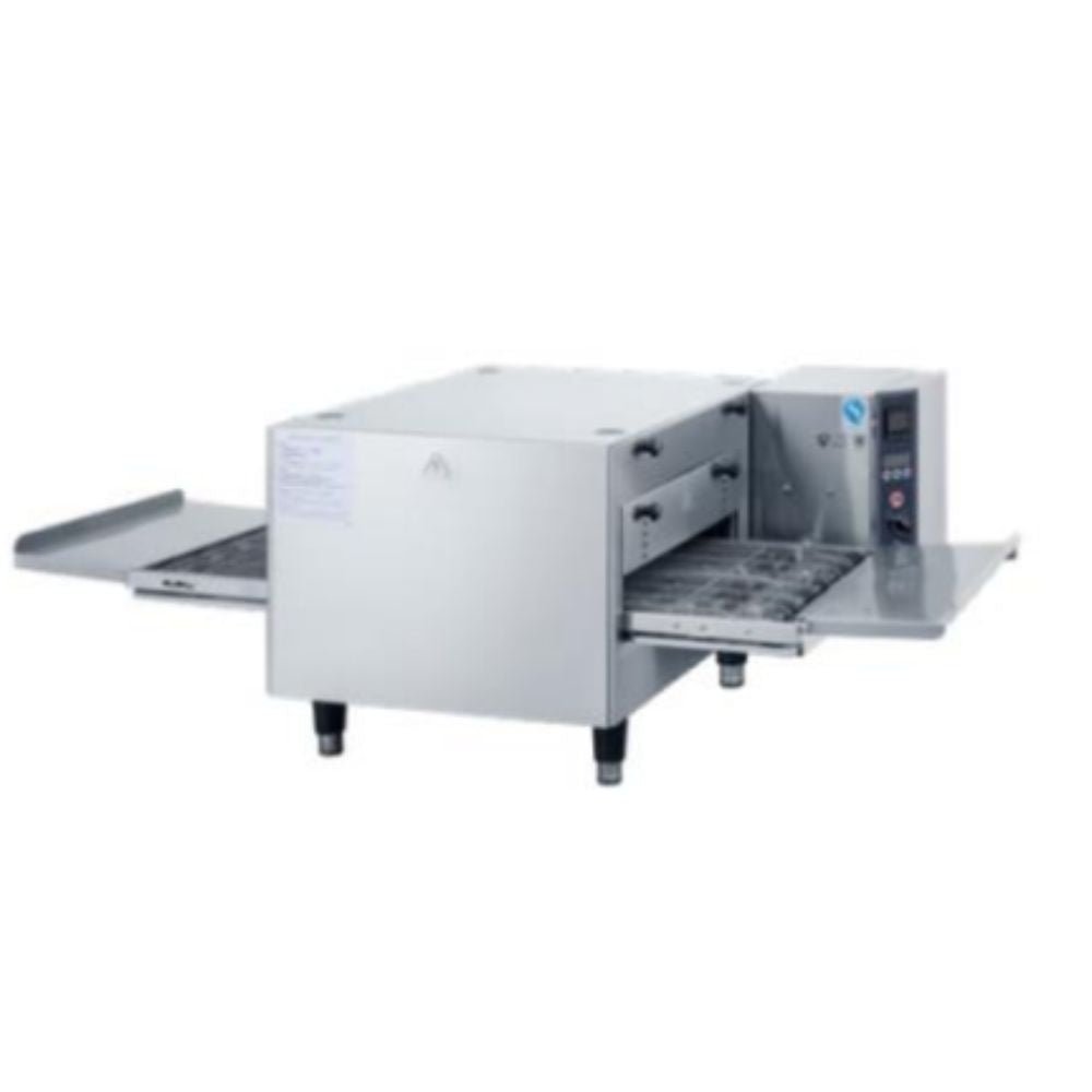 Horno Migsa NTE-1620, controles digitales, en acero inoxidable.