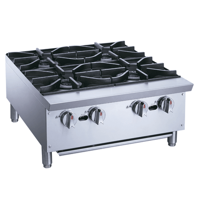 Parrilla Migsa XRB-4-MG, gas, en acero inoxidable.