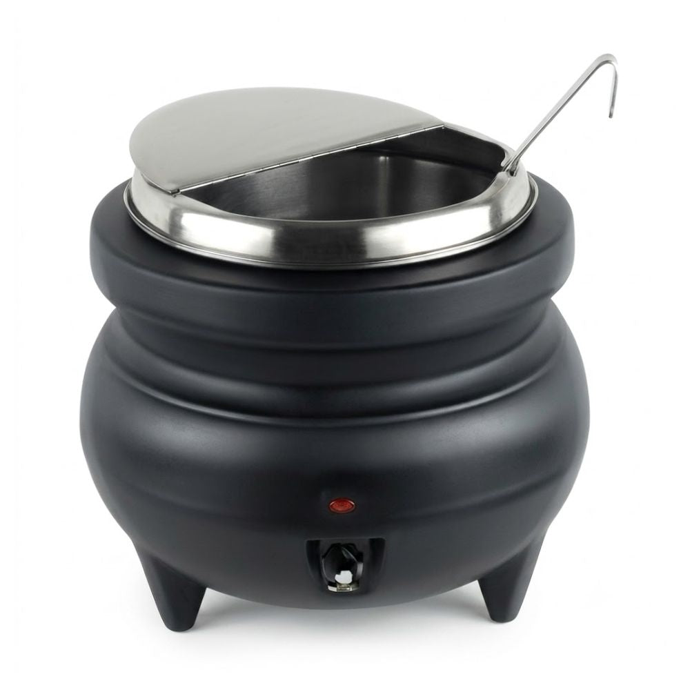 Olla Bruja Adcraft SK500W, olla bruja eléctrica, en acero inoxidable.