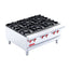 PARRILLA CORIAT PCV-6 DE MESA HD | Parrilla 6 Quemadores | 3 Parrillas Hierro Fundido | 3 Cubiertas Semi-Selladas | Gas | Parrilla Quemadores Restaurante Preparacion Coccion Cocina Industrial Charola Uso Rudo Alimentos Sin Horno Base Respaldo Hierro Piloto Aislamiento Térmico Gas Cafetería Bistro Hotel Gourmet