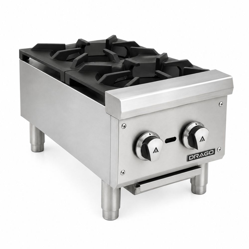 Parrilla Drago CG-20, en acero inoxidable.