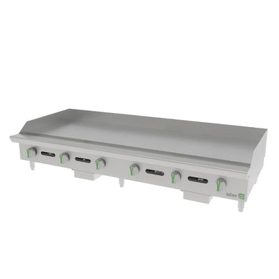 PLANCHA ASBER AEMG 72 EM | Gas | 6 Quemadores | Acero Inoxidable | Taquería Hoteles Comedores Industriales Industriales Restaurante Cafetería Cocina Industrial Comedor Grill Cortes Cenaduría Hotel | Respaldo Charola Quemador Parilla Restaurante Niveladores Empotrar Base Comedor Uso Rudo Acero Inoxidable Grill Alimento Cocción Preparación Cortes Hotel Cenaduría Cocina Económica Radiante Gourmet