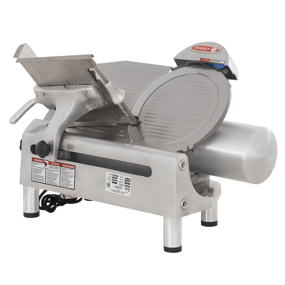 Rebanadora Torrey RMS-330DC 0RMS330DC, rebanadora de carnes, en acero inoxidable.