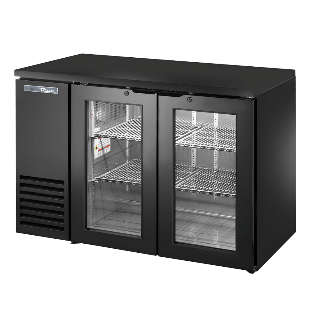 Refrigerador Bajo Barra True TBB-24GAL-48G-HC-LD, en acero inoxidable.