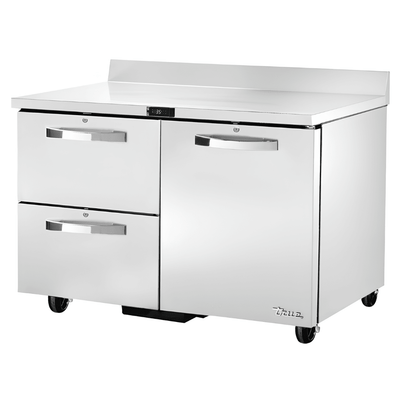 Refrigerador Bajo Mostrador True TWT-48D-2-HC~SPEC3, refrigerador con cajones, en acero inoxidable.