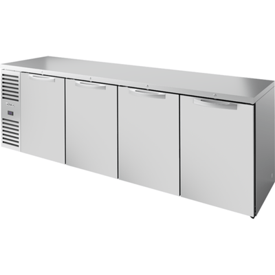 REFRIGERADOR DE BARRA TRUE TBR108-RISZ1-L-S-SSSS-1 | Refrigerador de Barra | Sistema Refrigeración a la Izquierda | Acero Inoxidable | para Barra Bar Cerveza