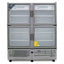 REFRIGERADOR IMBERA 1023530 VRQ35 D BMAD LED BLA 4PC | Refrigerador Enfriador Vertical | 4 Puertas Cristal | 35 Pies Cúbicos | Cremería Comercios Carnicería Abarrotes