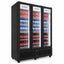 REFRIGERADOR IMBERA 1030652 G342 3P | Refrigerador Vertical | 3 Puertas Cristal | 42 Pies Cúbicos | Refresquero Cremerías Carnicería Abarrotes