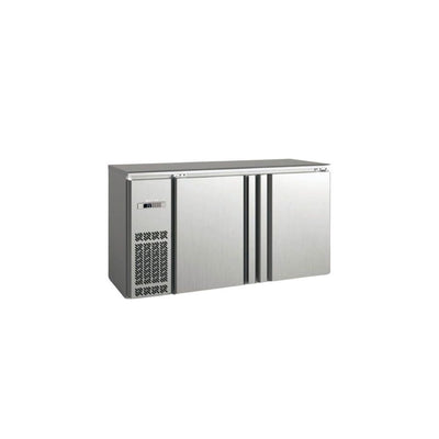 REFRIGERADOR INFRICO ERV60IISD | Refrigerador para Bar | Acero Inoxidable | 12.7 Pies Cubicos | Bar Cafetería Bar Restaurante Cafeteria Cocina Industrial Refrigerar Bajo Barra Conservar Comedor 