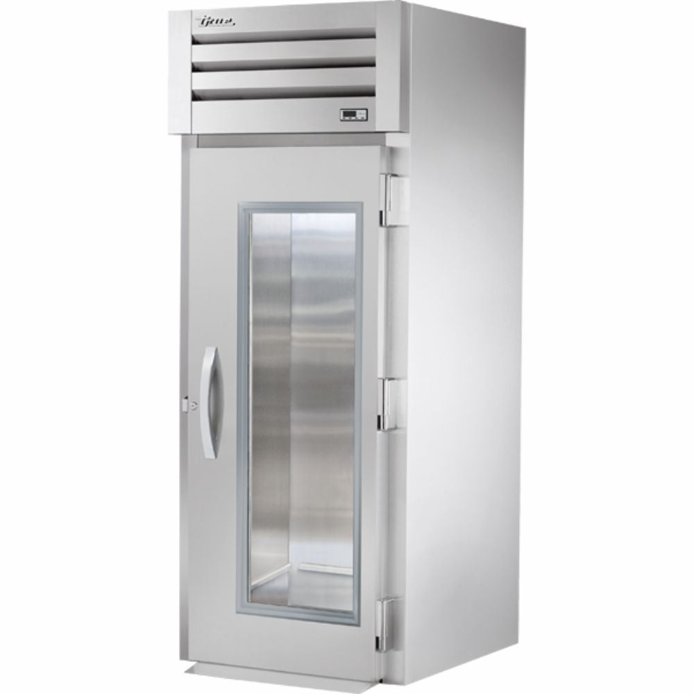 REFRIGERADOR TRUE STG1RRI-1G | Refrigerador Vertical | 1 Puerta Cristal | Acero Inoxidable Aluminio | Restaurante Cafetería Pastelería Restaurante Lácteos Industrial Cocina Cremería Comercios Insumos Carnicería Hotel Panadería Refresquero Latas Bar Abarrotes 