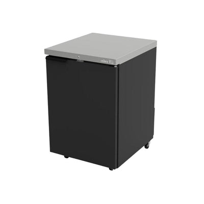 Refrigerador Asber ABBC-23 Hc / S-hc, refrigerador contra barra, en acero inoxidable.