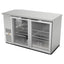 Refrigerador Asber ABBC-58 G-hc / Sg-hc, refrigerador contra barra, en acero inoxidable.
