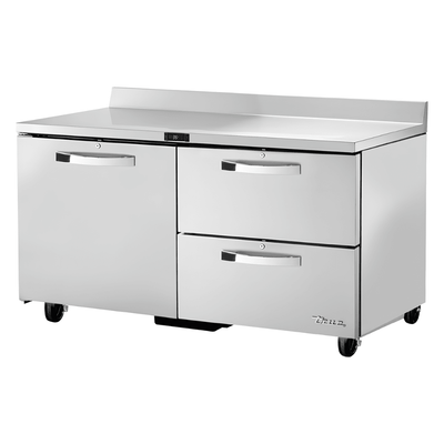 Refrigerador Bajo Mostrador True TWT-60D-2-HC~SPEC3, en acero inoxidable.