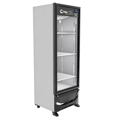 REFRIGERADOR CRIOTEC CFX-11 012400-1560 | Refrigerador Vertical | 1 Puerta Cristal |  11.11 Pies Cúbicos | Cremería Carnicería Abarrotes Refrigerador Vertical Comercial Conservador Enfriador Exhibidor de 1 2 3 Puertas Acero Inoxidable Restaurante Cocina Industrial Cremería Carnicería Abarrotes Hotel Negocio.