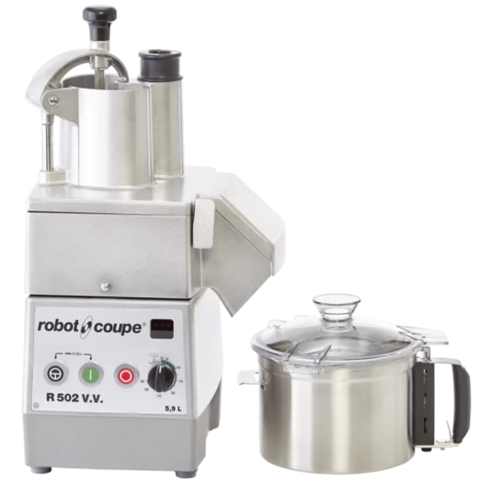 Robot Coupe R502VV Procesador Alimentos Cutter, en acero inoxidable.