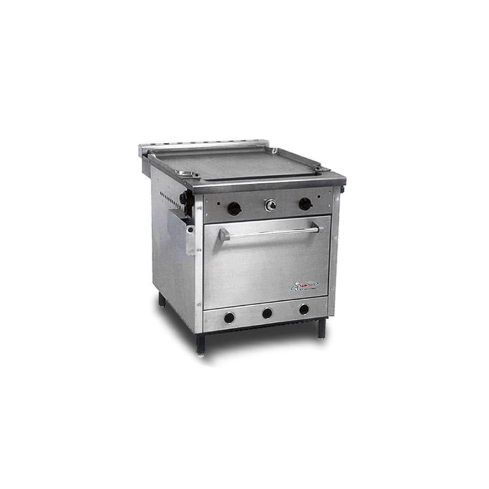 San-Son Sanson ZH-702 Estufa Profesional Horno 2 Quemadores Rectangulares - Estufas / Mixtos / Con y sin Horno - San Son - KitchenMax Store