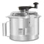 TAZÓN RHINO TAZ-5PRO | Tazón para Procesador Combinado | Capacidad 5.5 L | Brazo Raspador Integrado | Acero Inoxidable | Restaurante Cocina Industrial